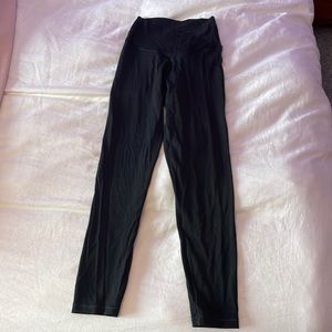 Black Aerie Real Me Offline Cross Over Leggings